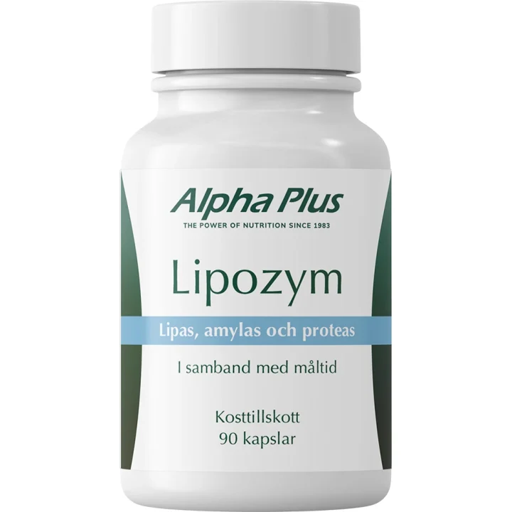 Alpha Plus Lipozym 90 kapslar Alpha Plus