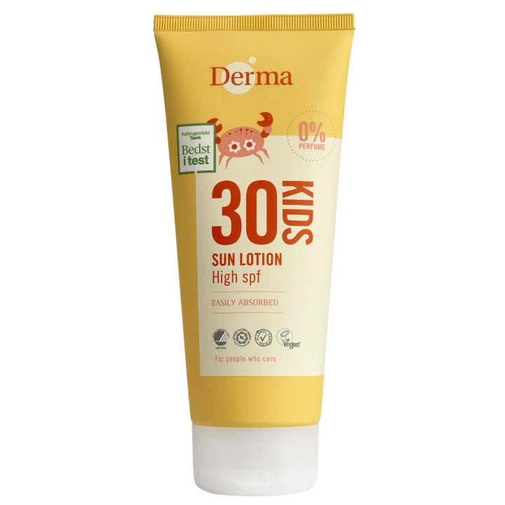 Derma Kids Sun Lotion SPF30, 200 ml Derma
