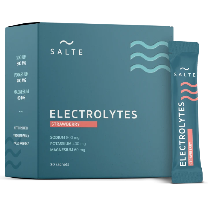 Salte Elektrolyter Jordgubb 30-pack Salte