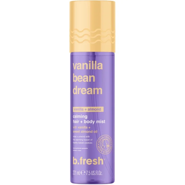 b.fresh Vanilla Bean Dream Calming Hair + Body Mist 221 ml b.fresh