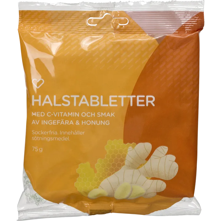 Hjärtats Halstabletter Ingefära & Honung Hjärtats