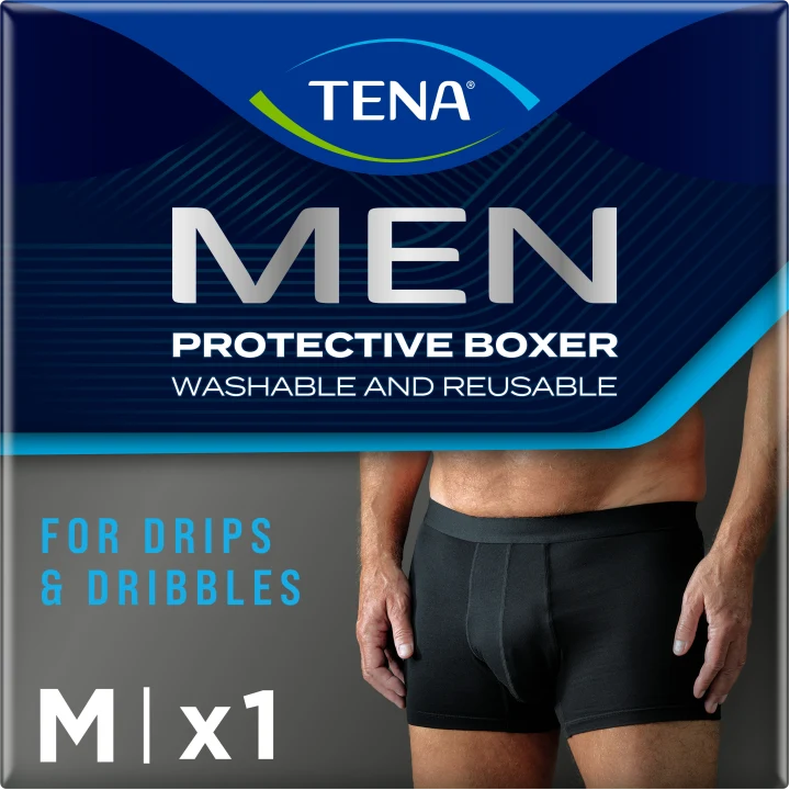 TENA Men Washable Protective Boxer Svart M Tena