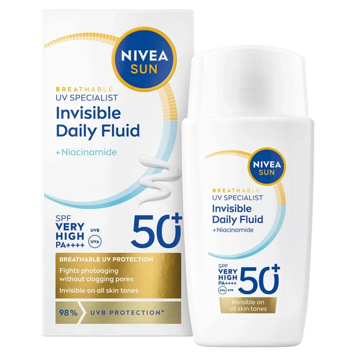 Nivea UV Face Specialist Invisible Fluid SPF 50+, 40 ml Nivea