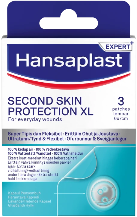 Hansaplast Second Skin XL 3 st Hansaplast