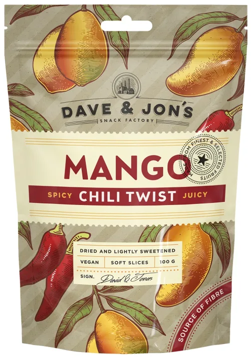 Dave & Jon's Mango Chili Twist 100 g Dave & Jons