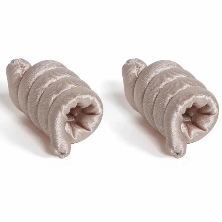 Amelie Soie Silk Toupies Greige 2 st Amelie Soie