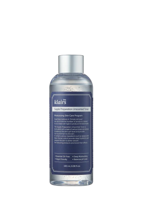 Klairs Supple Preparation Unscented Toner 180 ml Klairs