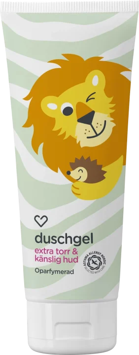 Hjärtats Barn Duschgel Extra Känslig Oparfymerad 200 ml Hjärtats